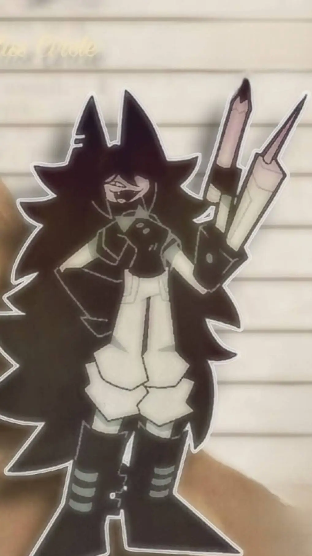 ai character: Miss cirle  background