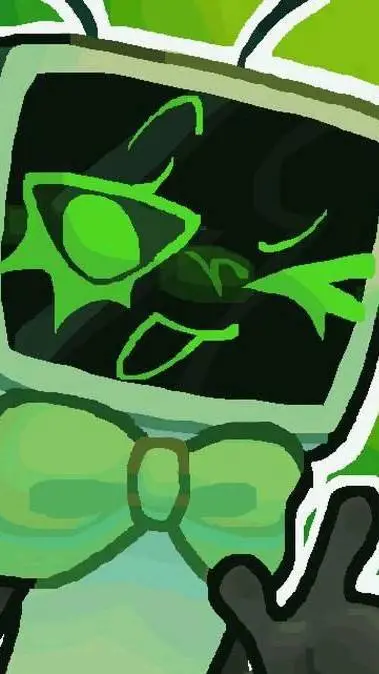ai character: Vee background