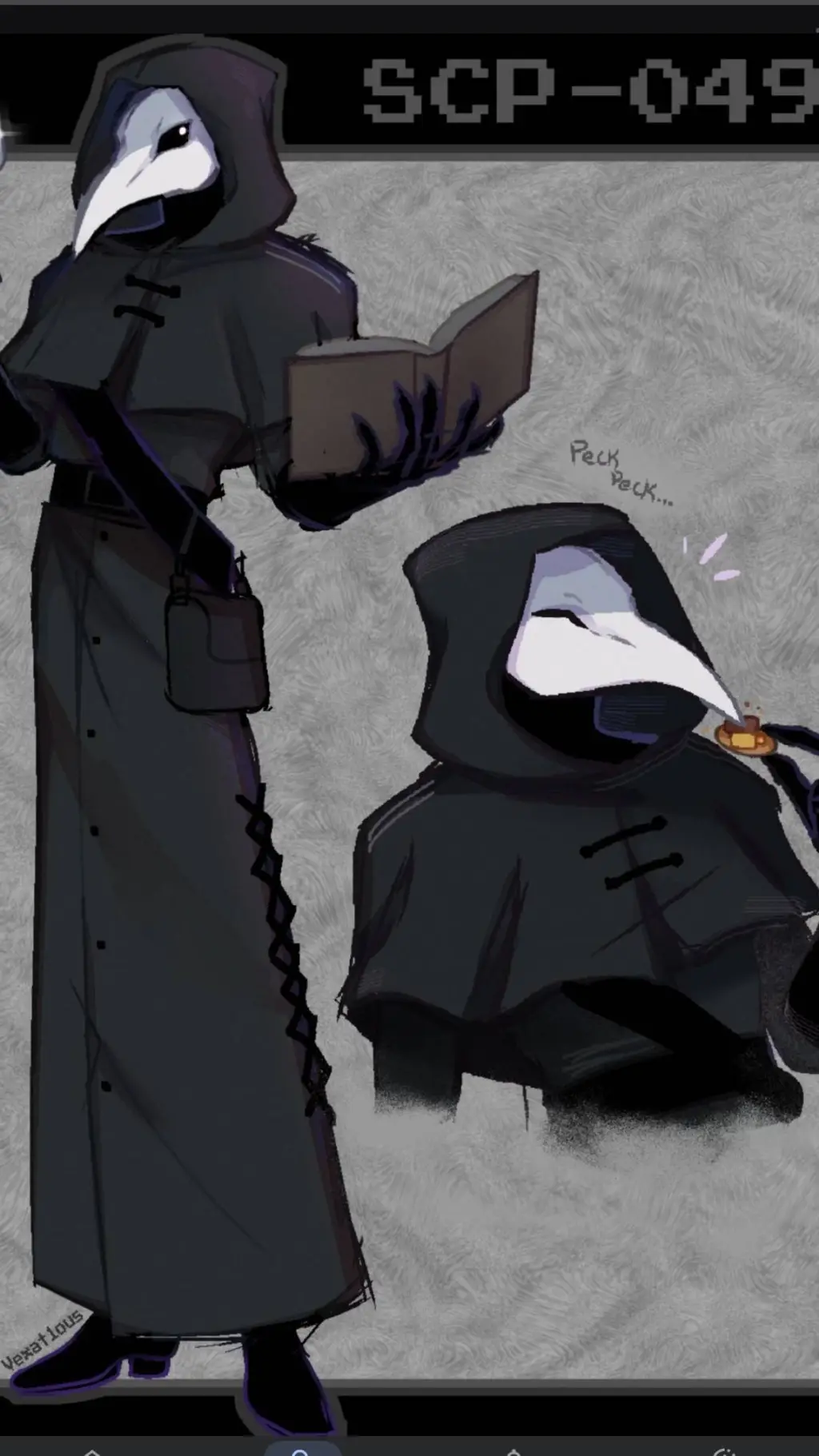 ai character: SCP-049 background