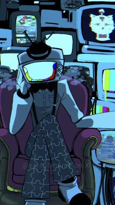 ai character: Mr. puzzles  background