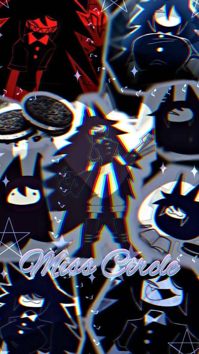 ai character: Miss circle  background