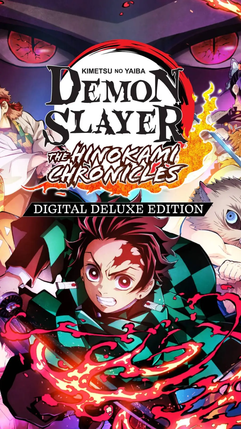 ai character: New Demon slayer  background