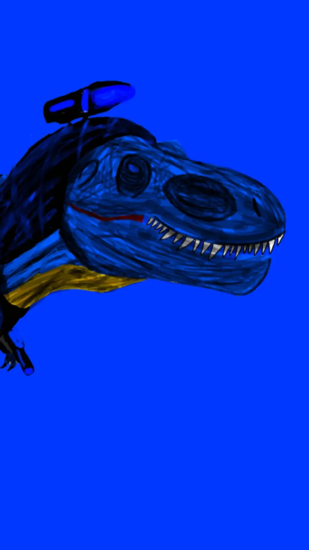 ai character: TitansRex background