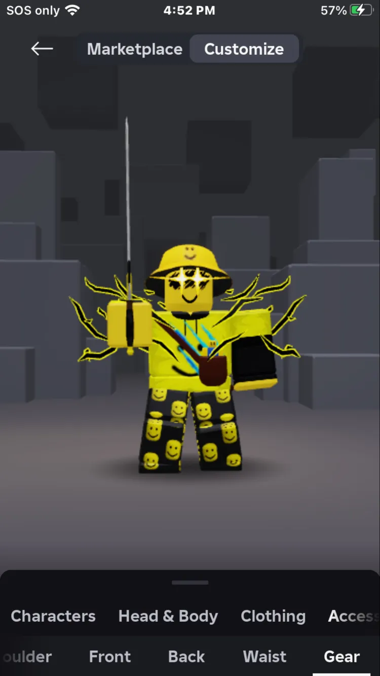 ai character: Kingnoobs journey background