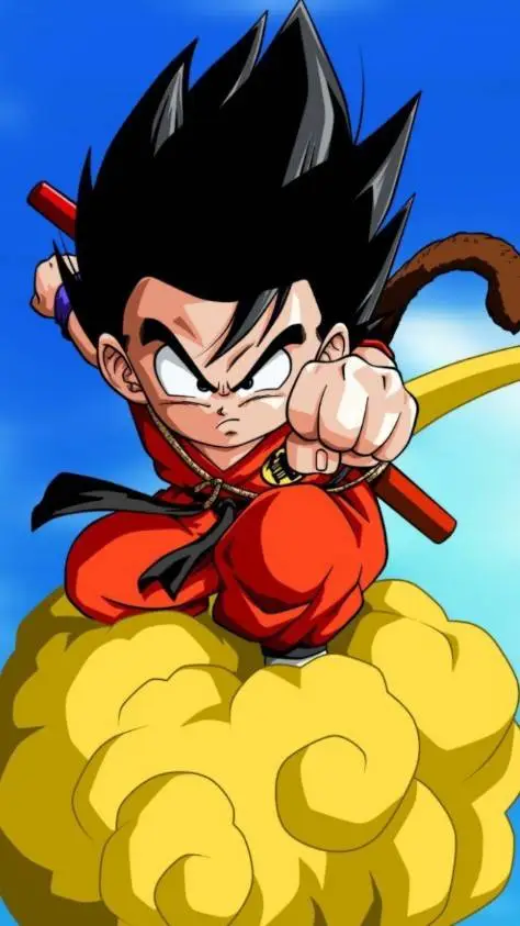 ai character: Goku clásico  background