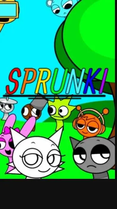 ai character: sprunki  background