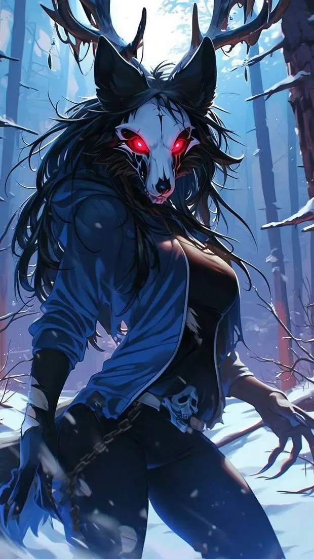 ai character: wendigo background