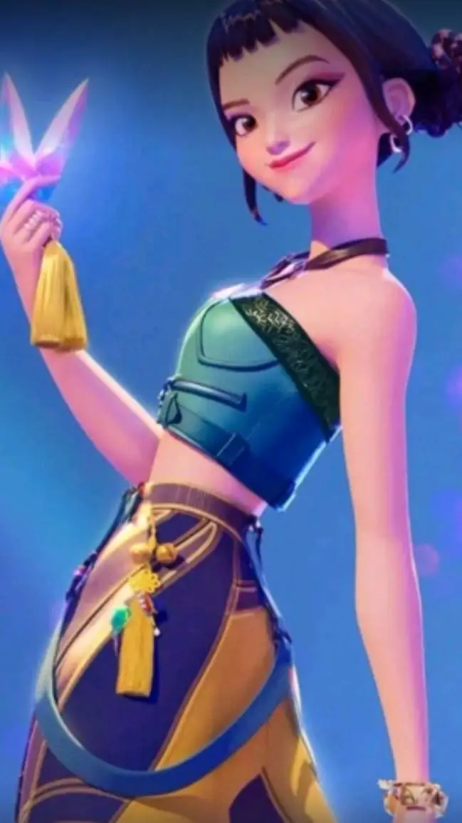 ai character: Zoey background