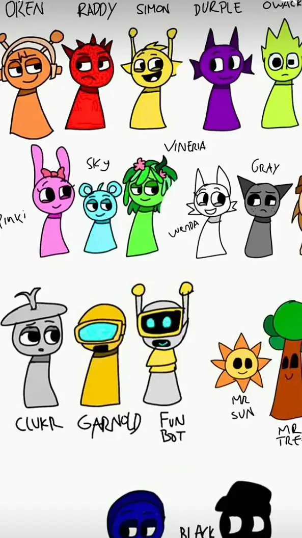 ai character: sprunki 5mih background