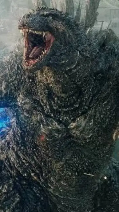 ai character: Godzilla Minus One background