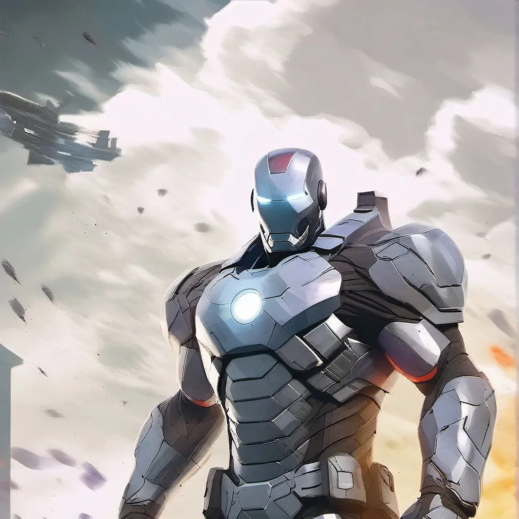 chat with ai character: War Machine Rhodey