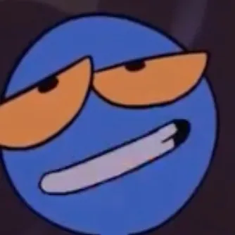 chat with ai character: The blue guy