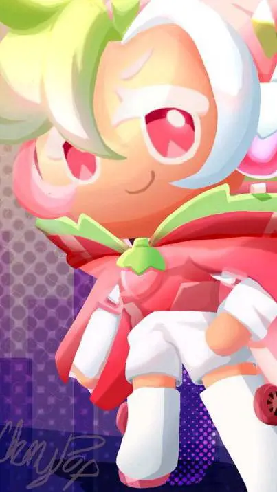 ai character: ShiningberryCookie background