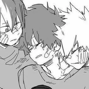 chat with ai character: Todoroki y bakugo 