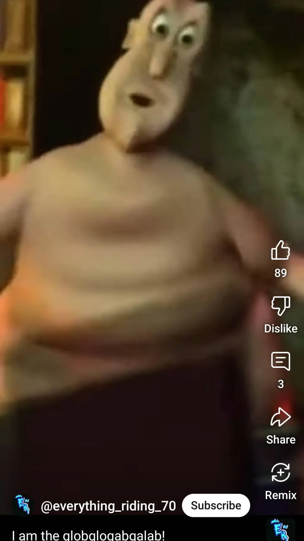 ai character: the golbgoalgoavla background