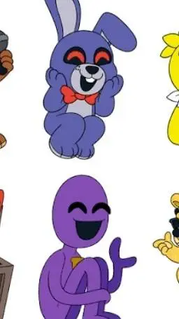 ai character: Baby fnaf!  background