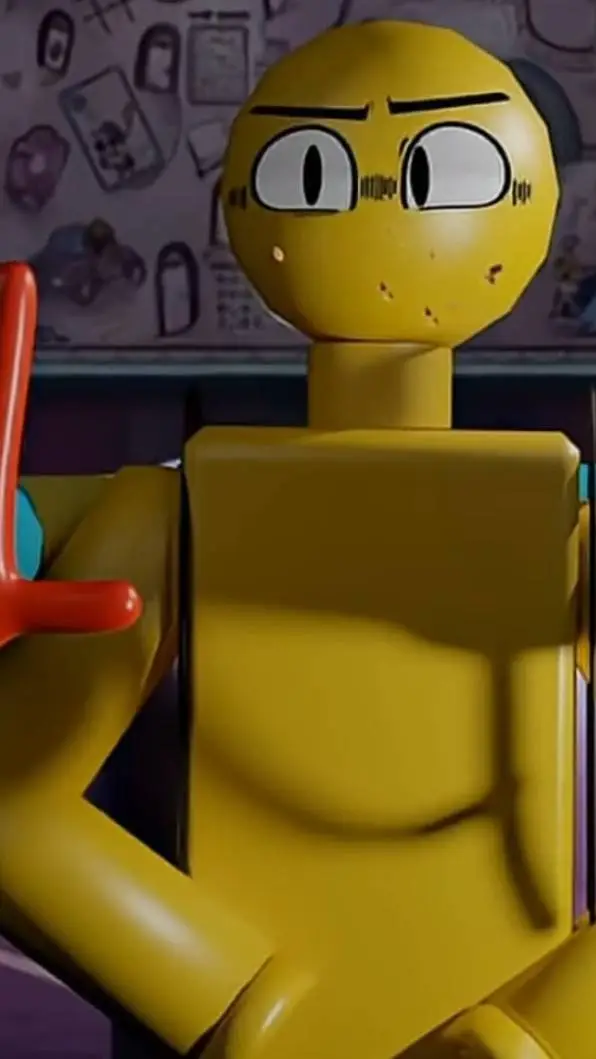 ai character: Poppy Playtime  background