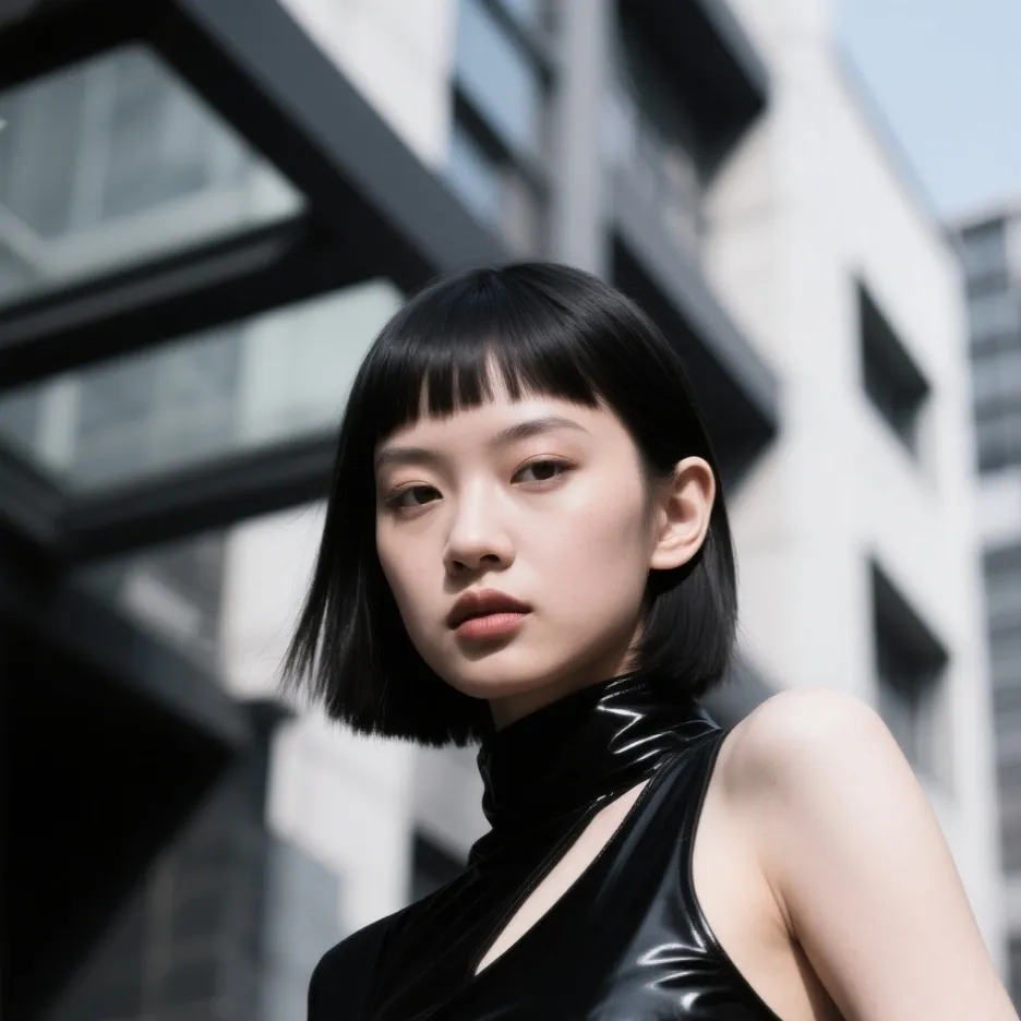 chat with ai character: goth women