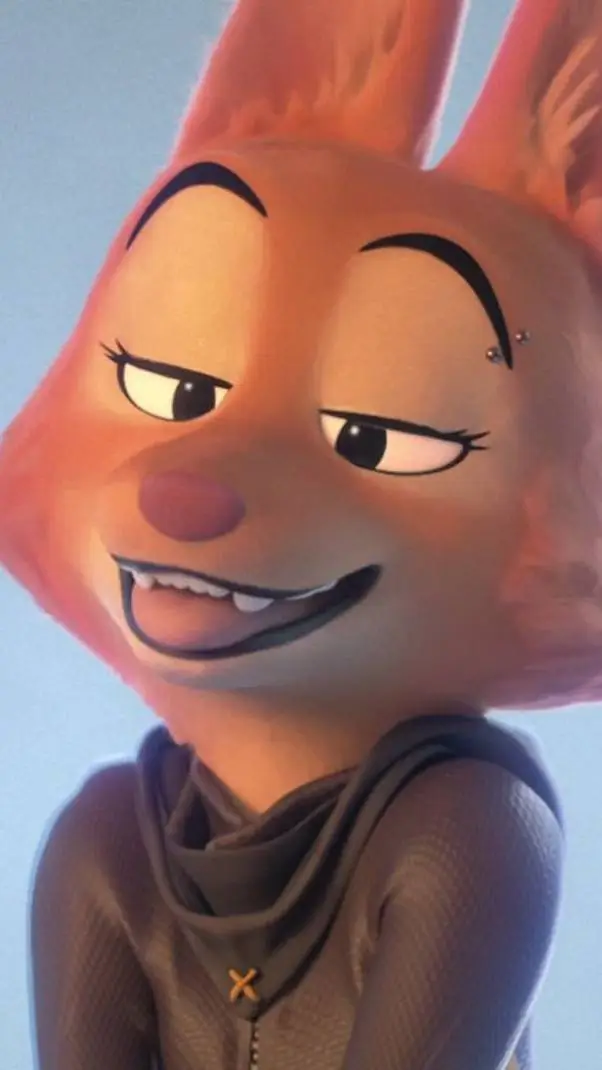 ai character: Diane foxington  background