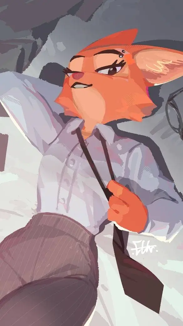 ai character: Diane foxington  background