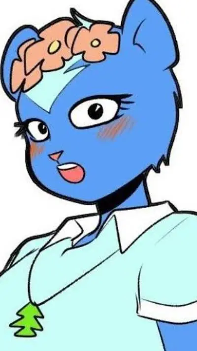 ai character: Petúnia Hq background