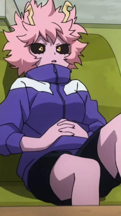 ai character: Mina Ashido  background