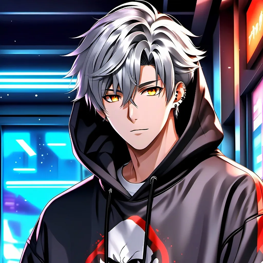 chat with ai character: gray