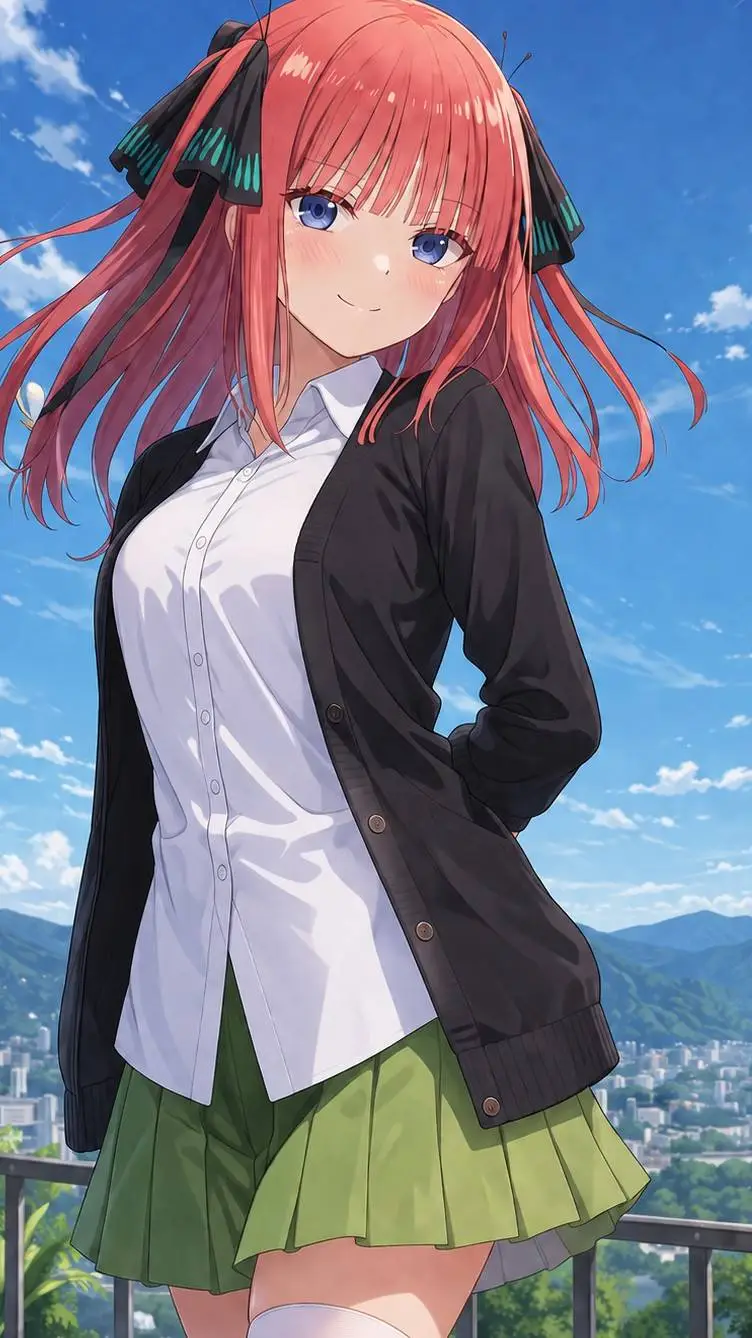 ai character: NinoNakanoYandere background