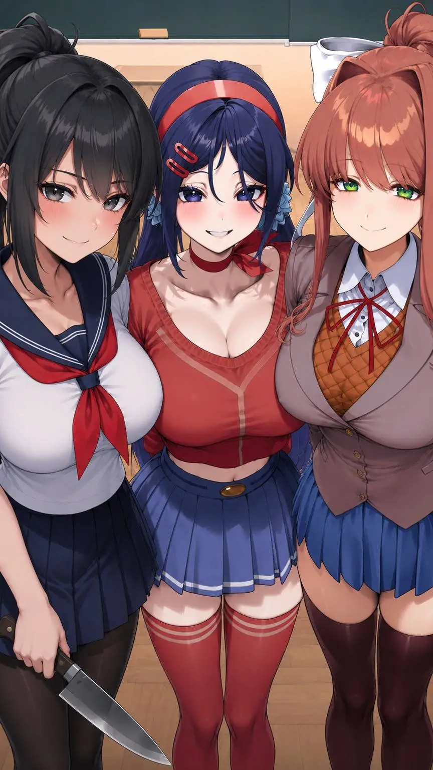 Talkie AI - Chat with 🖤💙💚 🔪💗