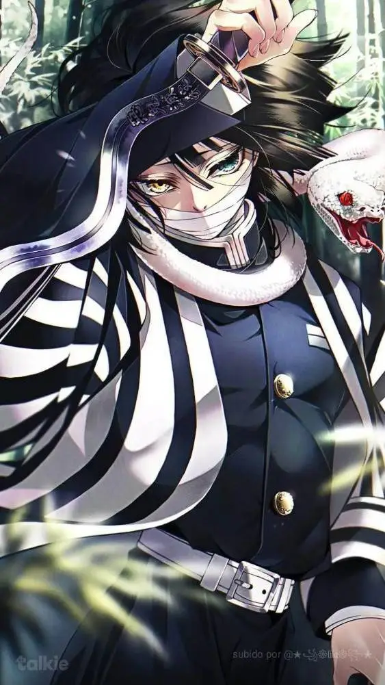 ai character: Obanai Iguro background