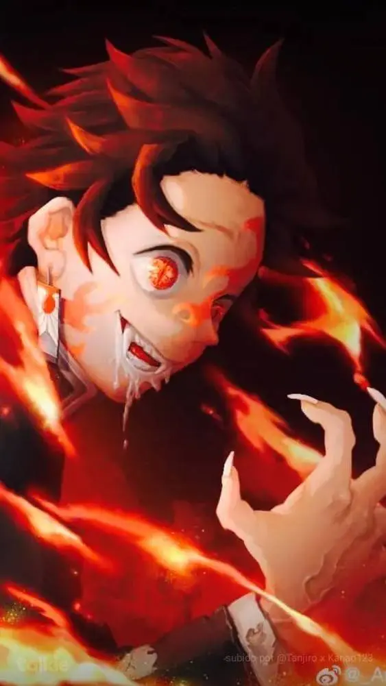 ai character: Tanjiro Demonio background