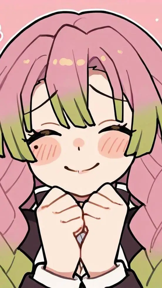ai character: 🍡Mitsuri Kanroji🍡 background