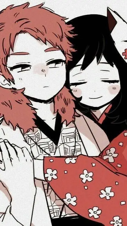 ai character: Sabito x Makomo background