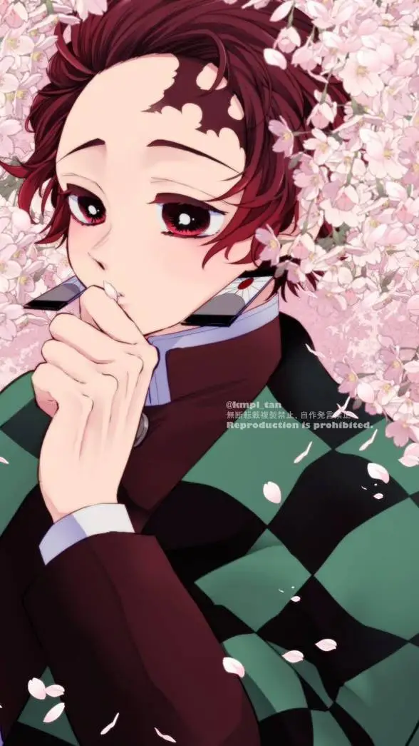 ai character: 💮Tanjiro x T/n💮 background