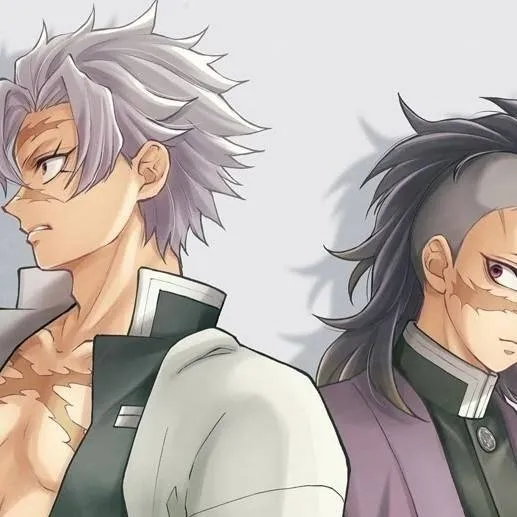 chat with ai character: Sanemi y Genya... 