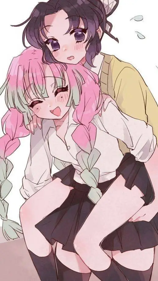 ai character: 🦋Shinomitsu🍡 background