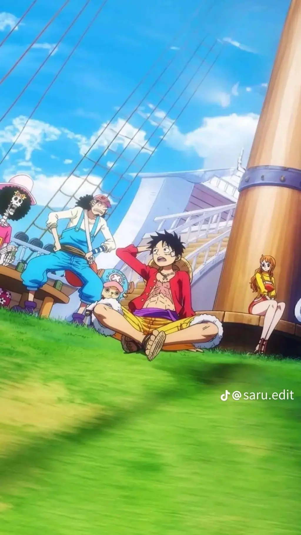 ai character: Straw hat pirates background