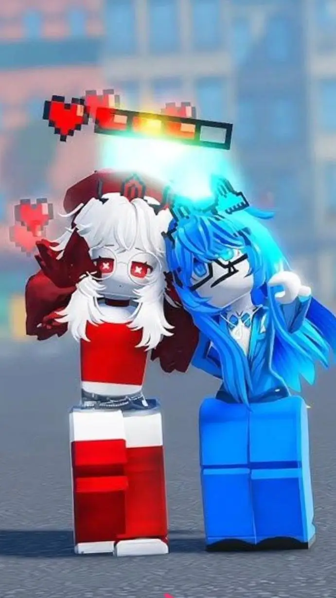 ai character: ❤ celymiry 💙 background