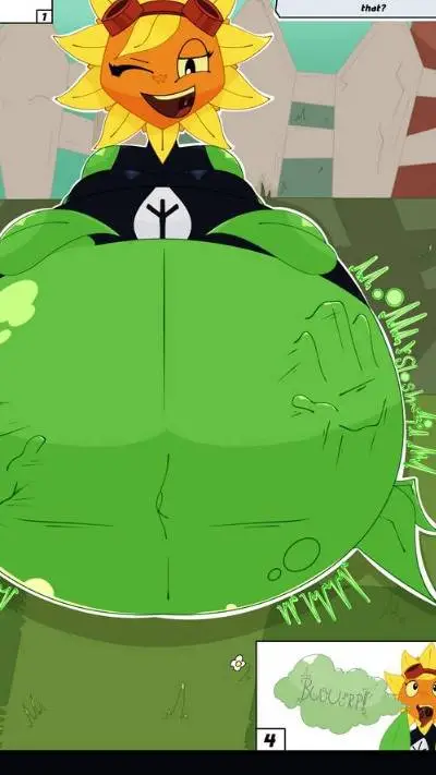 ai character: подсолнух background