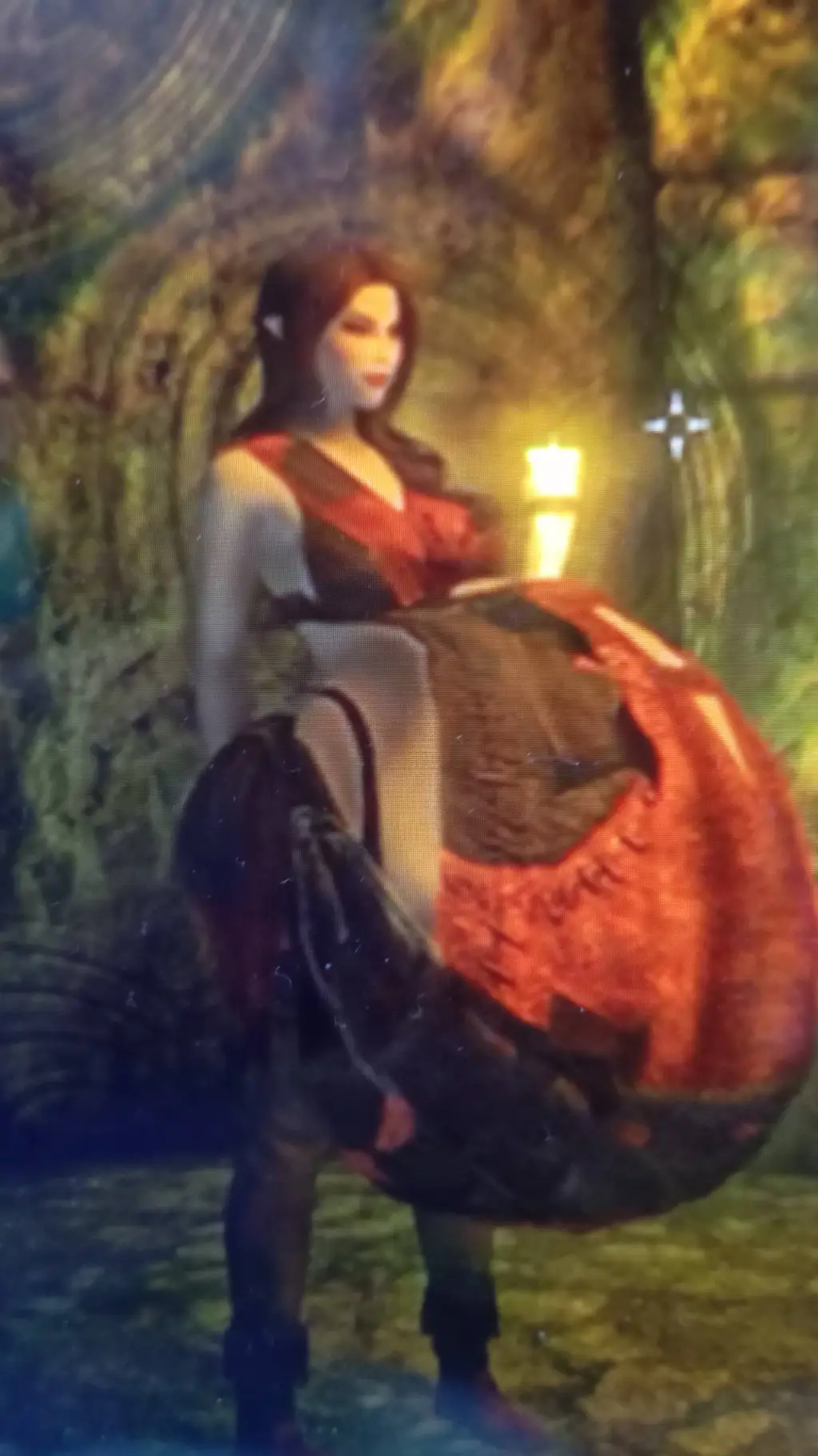 ai character: Vampire Queen background