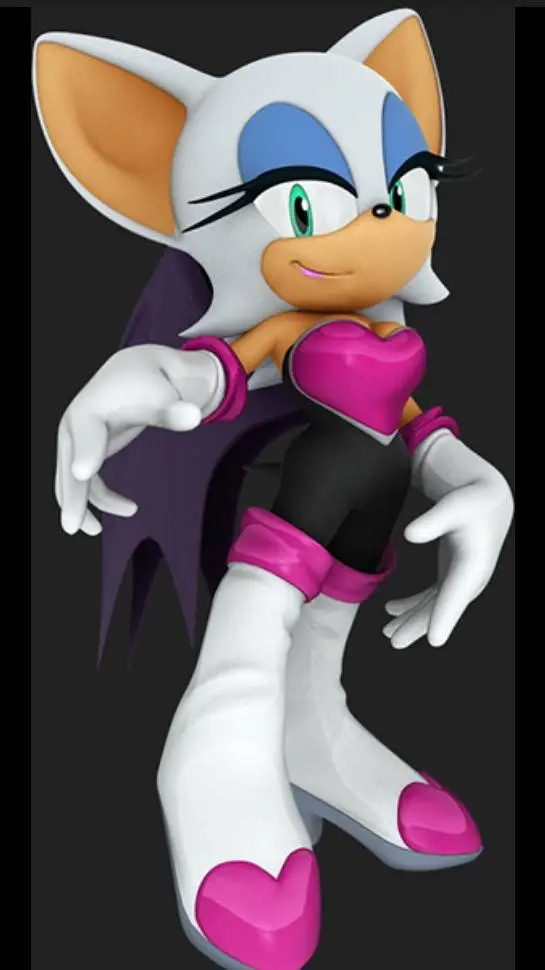 ai character: Rouge background