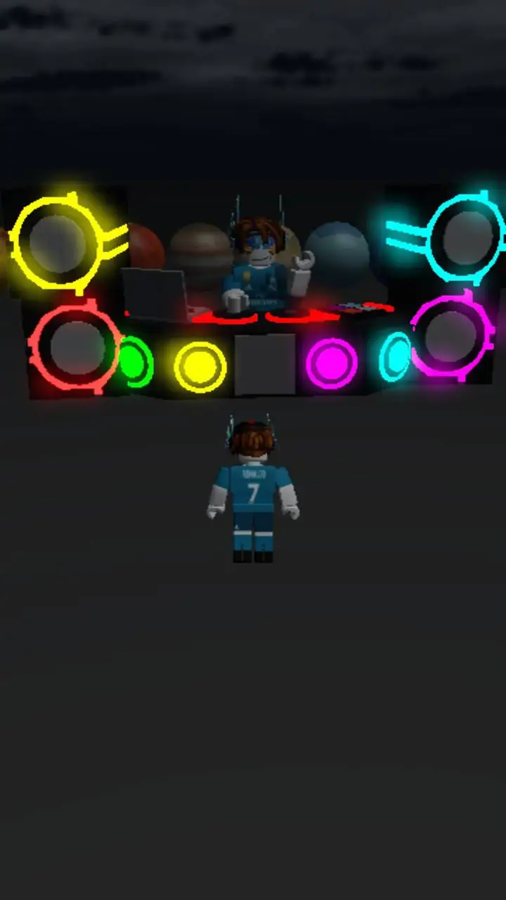 ai character: dj nikytuti  background