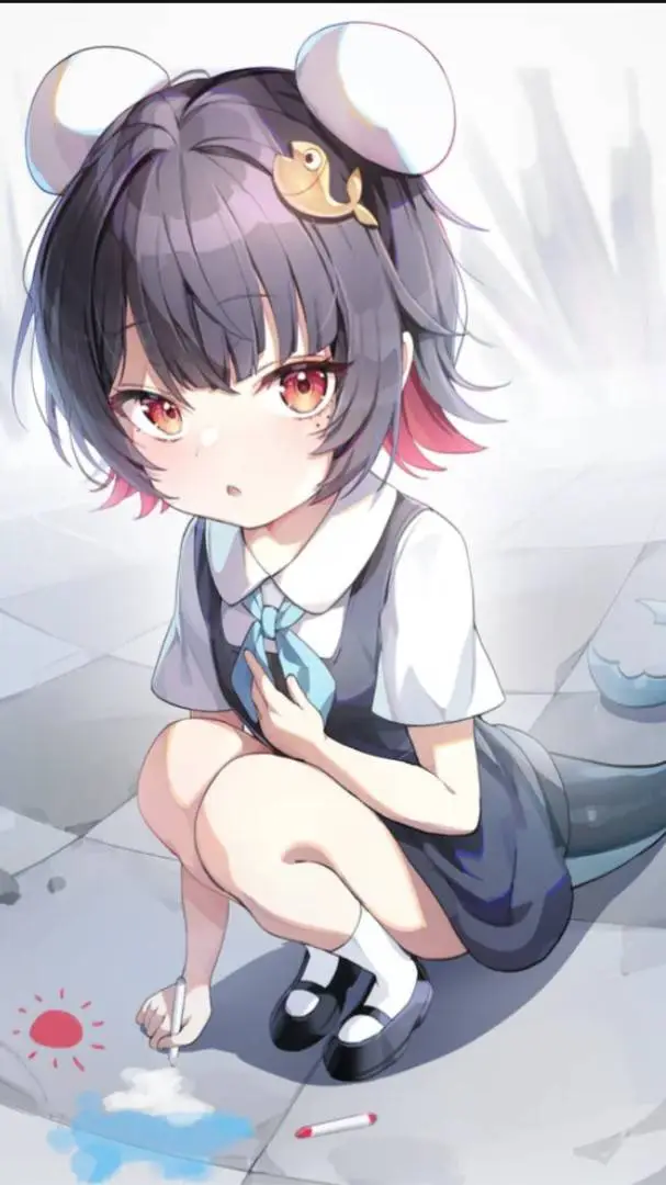 ai character: Ellen Joe (niña) background