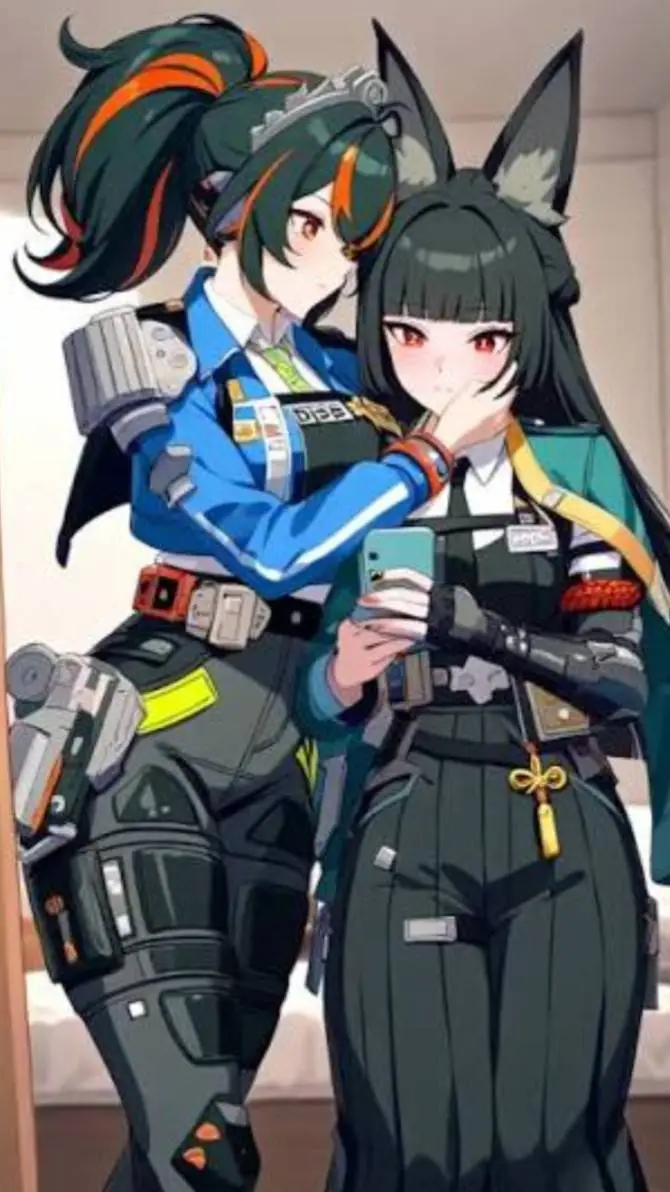 ai character: Zhu yuan y Miyabi  background