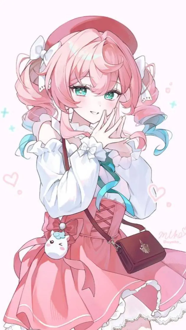 ai character: hyacine  background
