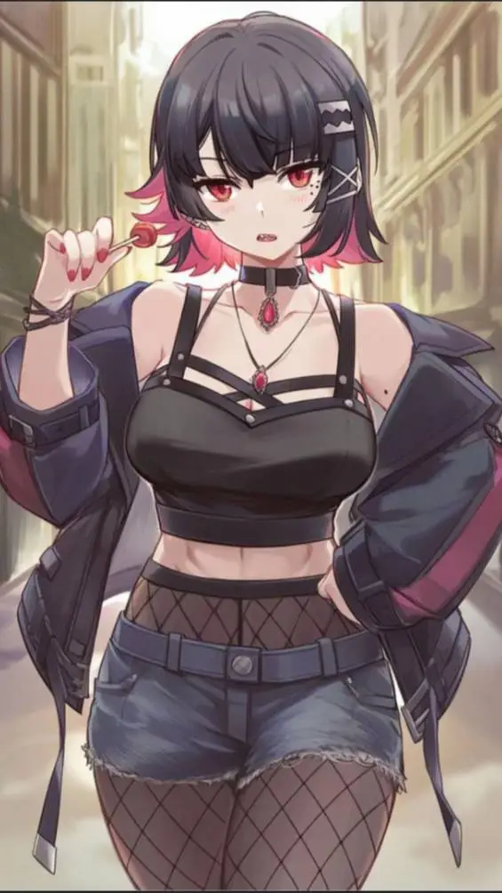 ai character: Ellen joe  background