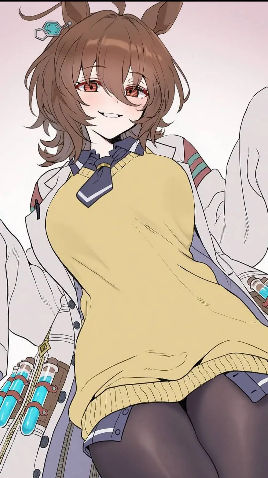 ai character: Agnes tachyon  background
