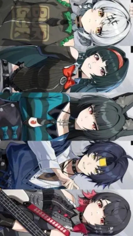 ai character: zzz P.S. background