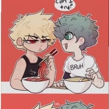 chat with ai character: bakudeku 🧡💚