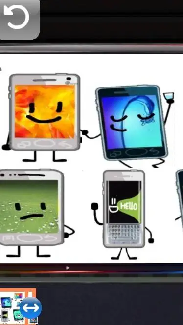 ai character: Stickphone GC background